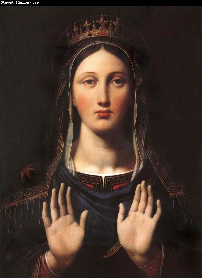 Jean-Auguste Dominique Ingres The Virgin crowned